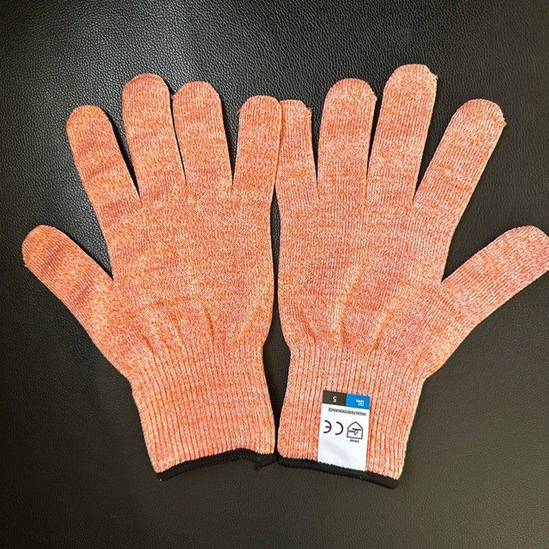 HPPE Level 5 Safety anti Cut Gloves High-Strength Industry Kitchen Gardening Anti-Scratch Anti-Cut Glass Cutting Multi-Purpose
